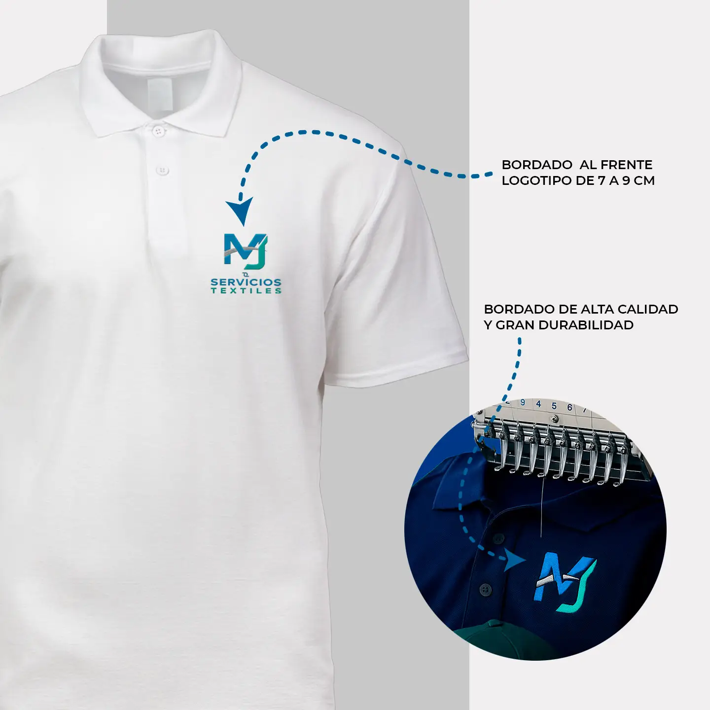 Pack 30 - Playera Tipo Polo Dry Fit - Imagen 3
