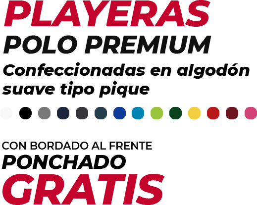 playeras tipo polo cancun