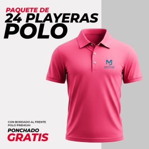 Pack 24 - Playera Tipo Polo Premium